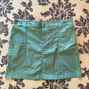 Women’s Teal Casual Utility Skirt